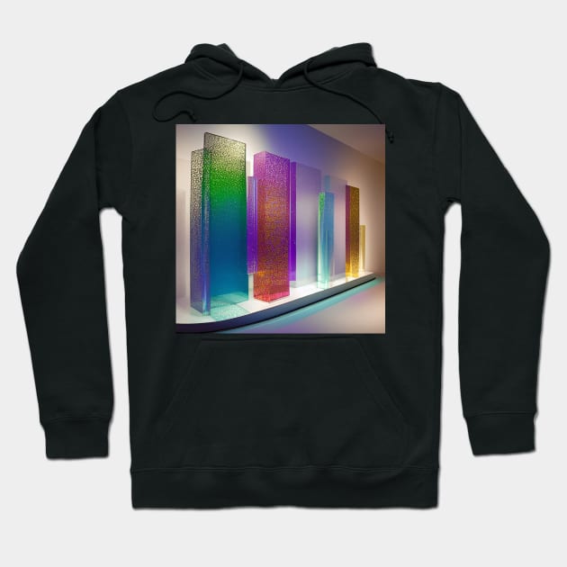 Glass Panels Display Hoodie by ArtistsQuest